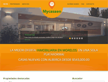 Tablet Screenshot of mycasaen.com